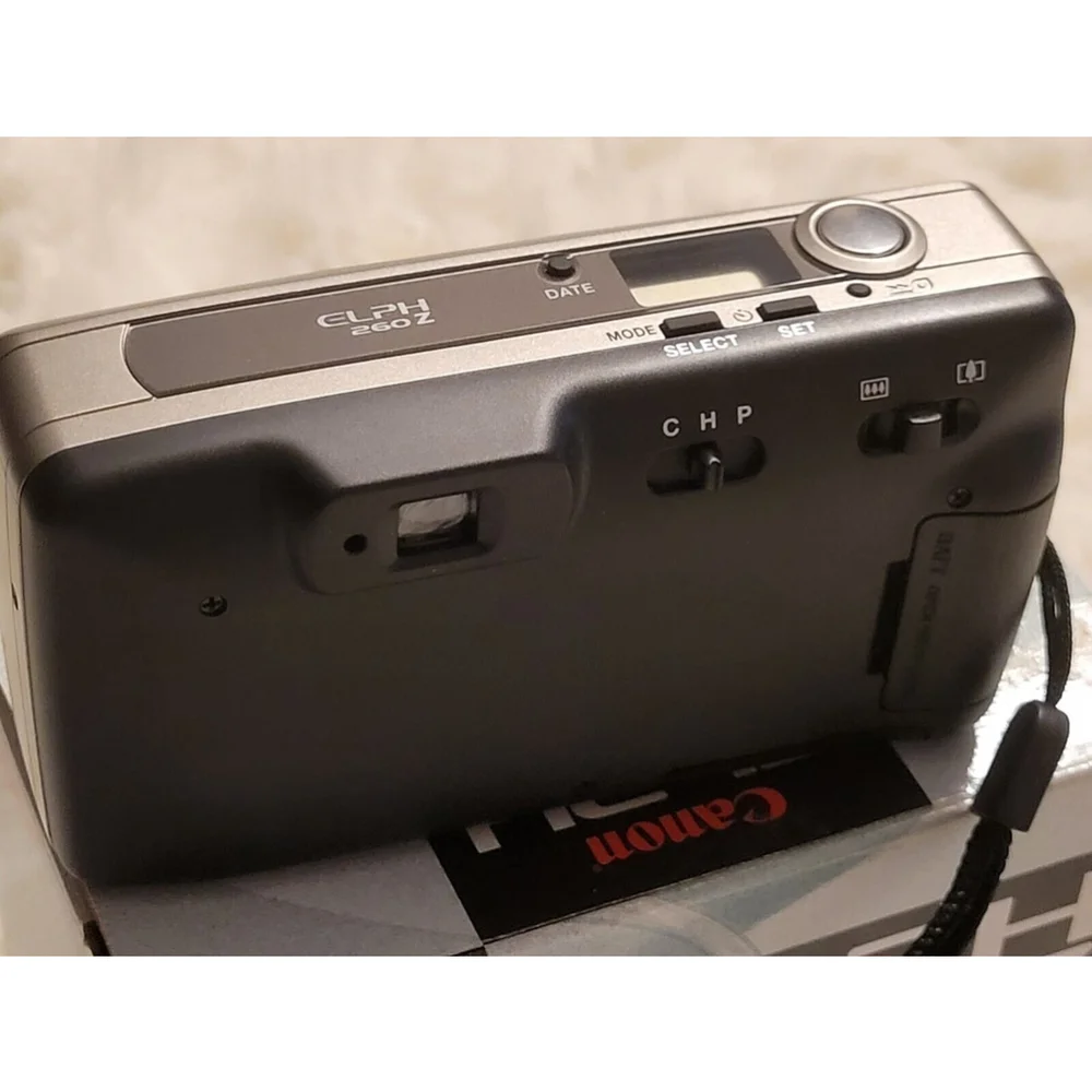Canon ELPH 260Z IX 240 Camera 35mm Film Body# 7426572, Manual, New Battery
